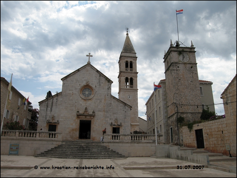 Kirche Supetar Kroatien